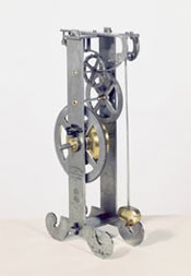 Pendulum Clock, based on Galileo's idea.